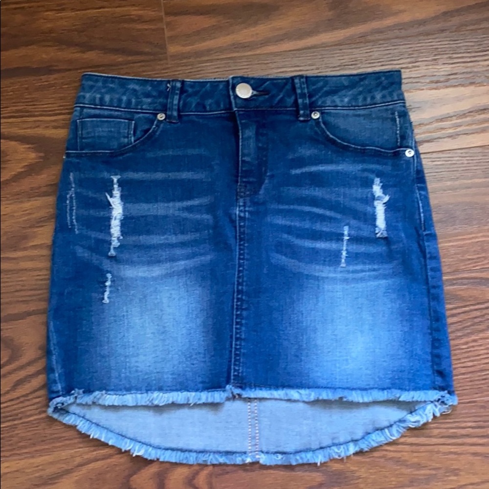 Girls Size Ten Calvin Klein boyfriend Jean Skirt